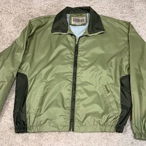90’s Original Windbreaker Olive Green Lightweight Men's Jacket